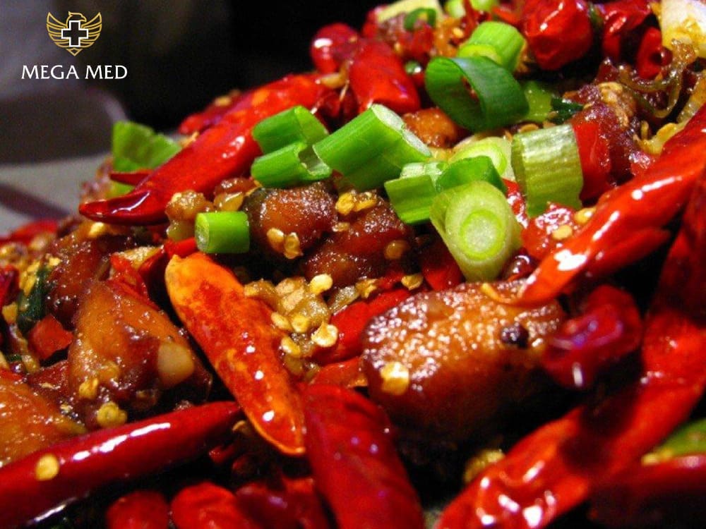 Các loại đồ ăn cay nóng 